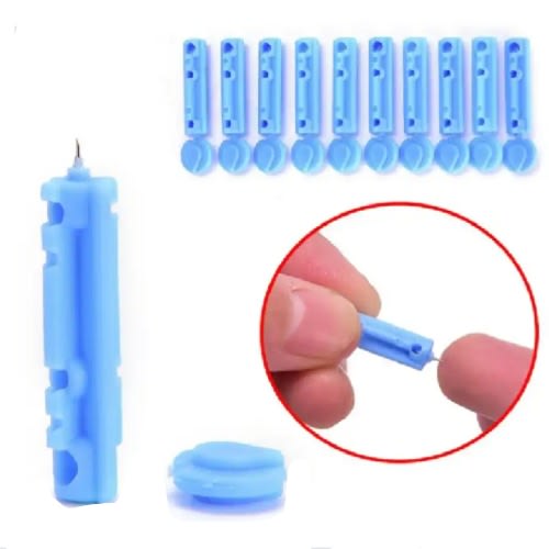 Blood Lancets Plastic Screw - Unique 200pcs - For Hospiptal