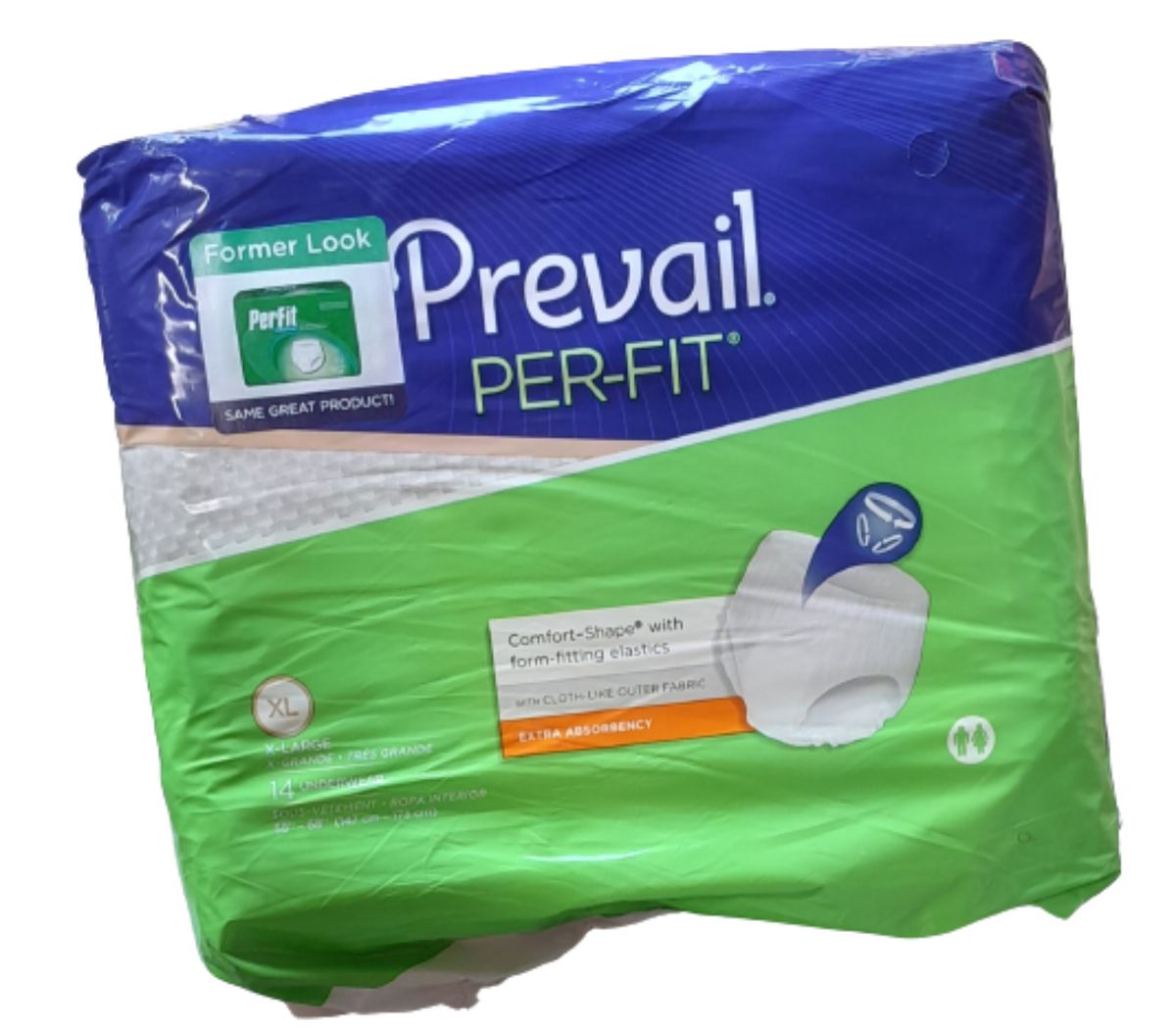 2 Pcs Adult Diaper Pull Up Xlarge