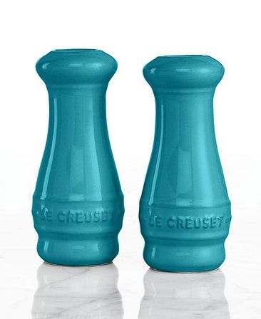 Salt & Pepper Shakers Set, Turquoise Blue