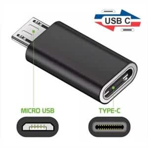 Usb 3.1 Type C Female To Micro Usb Male Adapter Converter Connector Usb-c