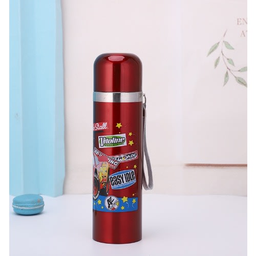 Red Car Stainless Water Bottle
