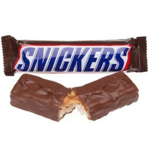 Candy Bar With Chocolate Caramel & Peanuts - 50g &times; 12bars