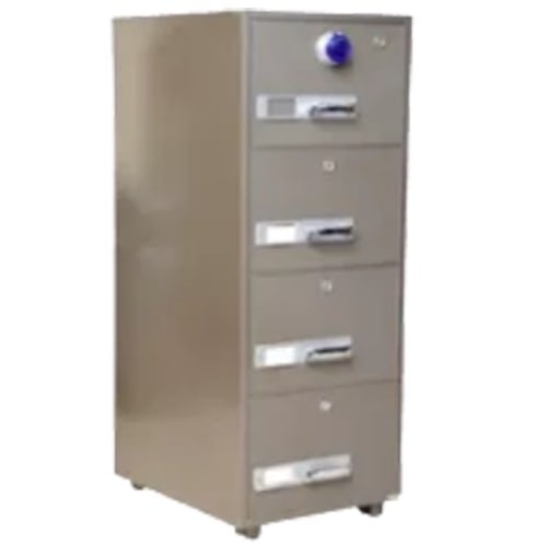 Full Height Gubabi Analog Fireproof Filing Safe - Dsf680-4