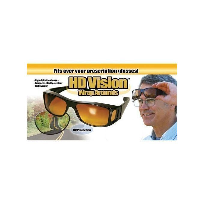 HD Vision Anti Glare Night Driving Safety Glasses