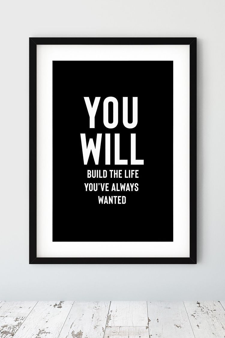 YOU WILL Decorative Frame