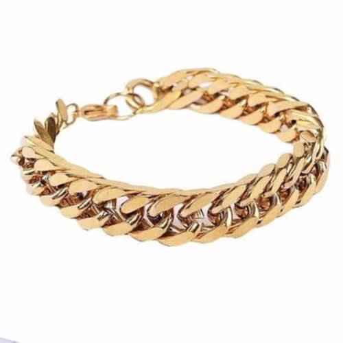 Men's Link Bracelet - Gold