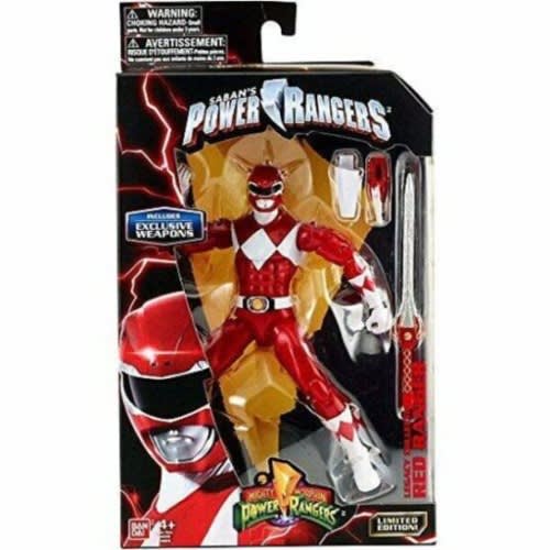 Mighty Morphin Power Rangers Legacy Collection Limited Edition- Red Ranger -  6.5 Inch