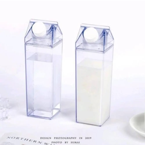 Transparent Acrylic Bottle - 500ml