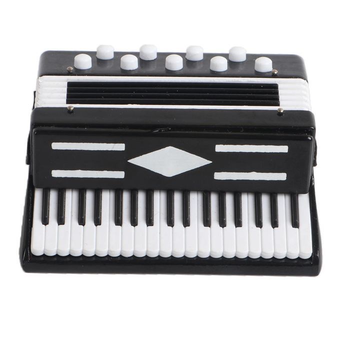 Accordion Model Accoridan Miniature For Dollhouse Office Studio