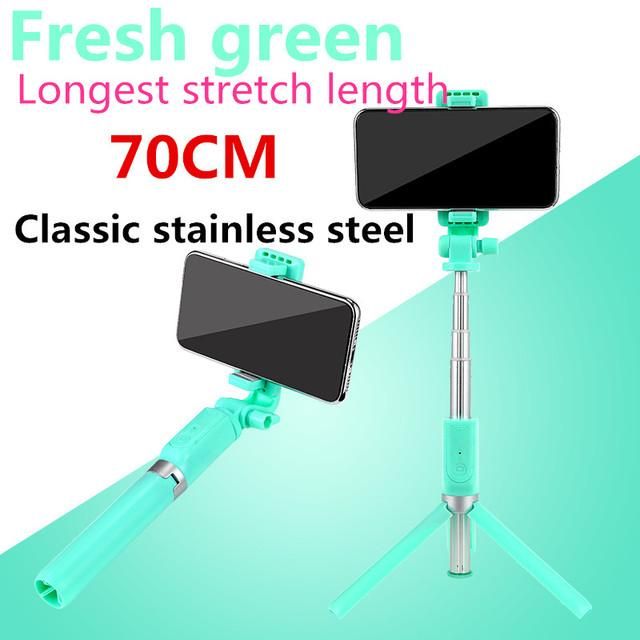 Remote Control+Foldable Tripod  Selfie Stick