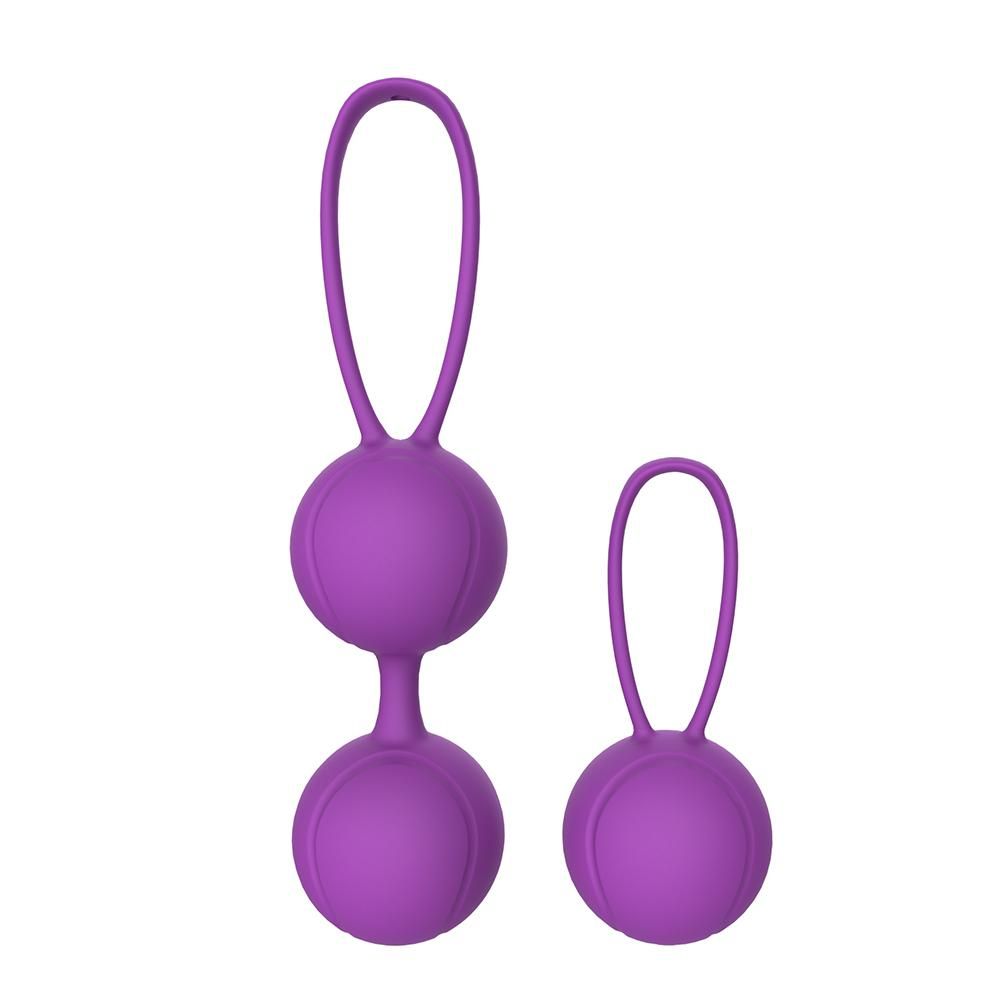 Waterproof Silicone Kegel Ball Vaginal Tight Exercise Ben Wa Balls Massager Adult Sex Toy Masturbation Vibrator for Women Triple Tightening