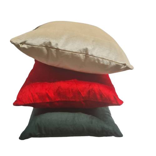 18 X 18 Inch Velvet Decorative Throw Pillow X 3