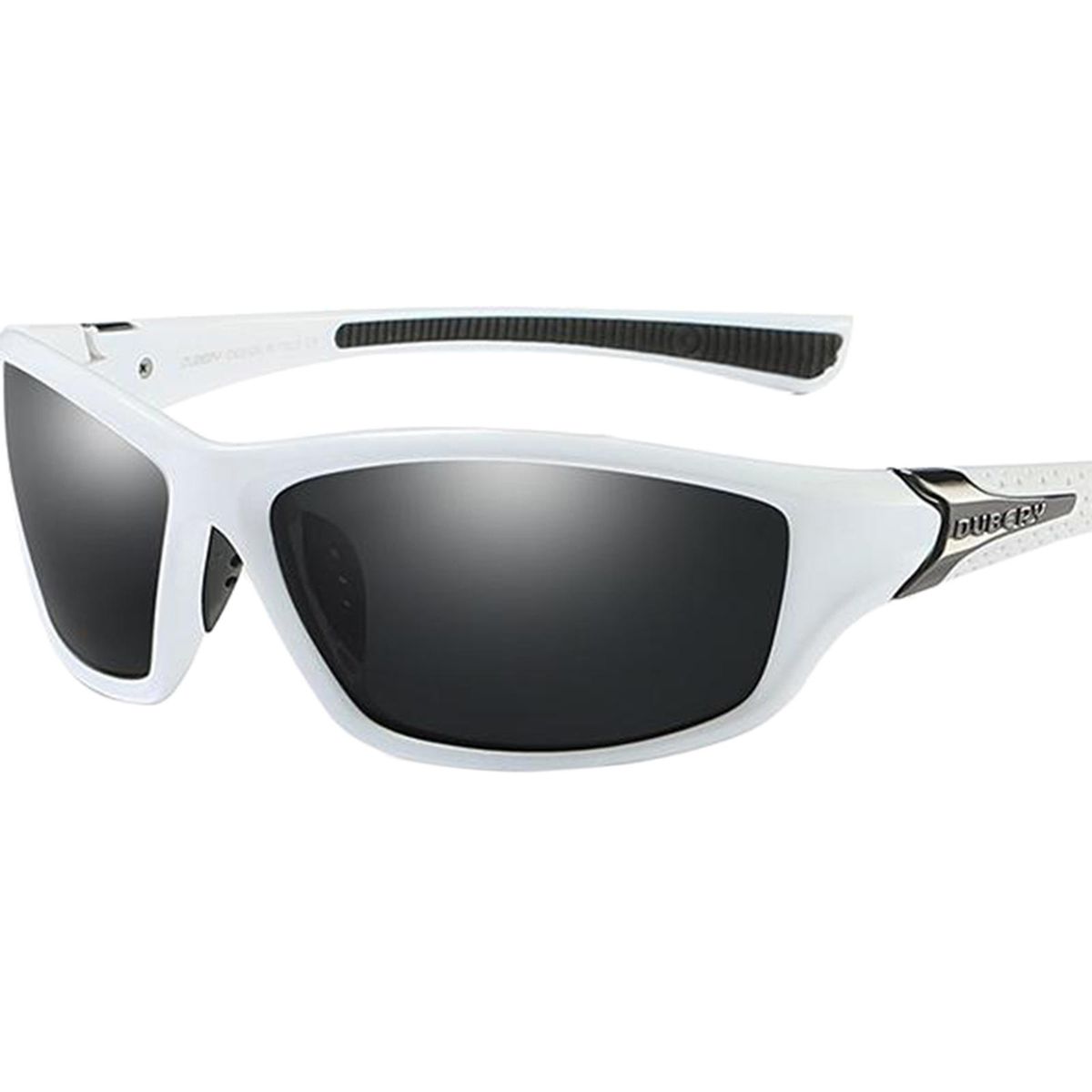 Polarized Sports Sunglasses UV400 Glasses Driving Golf Black White