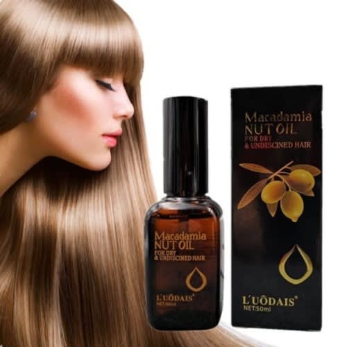 Macadamia Nut Oil For Dry And Undiscined Hair- 50ml