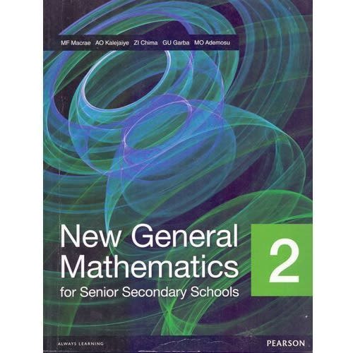 New General Mathematics For Senior Secondary Schools- Book 2