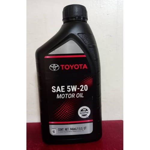 Toyota - Sae 5w-20 Motor Oil- 946ml