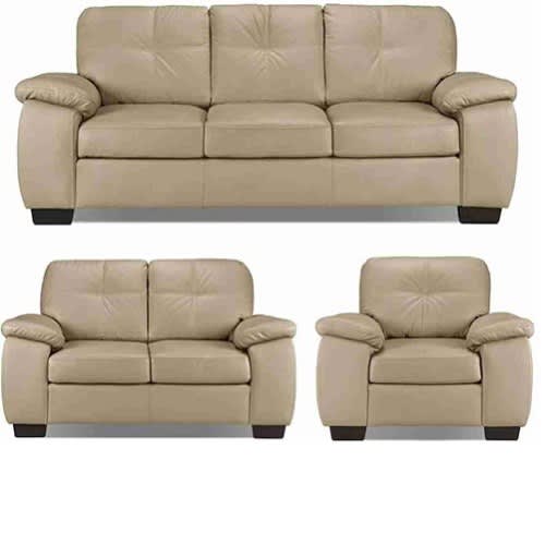 Grand 6 Seater Sofa Set - Beige