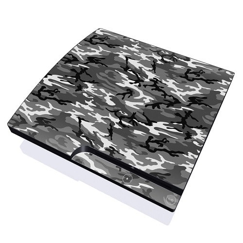 Playstation 3 Slim Skin Urban Camo