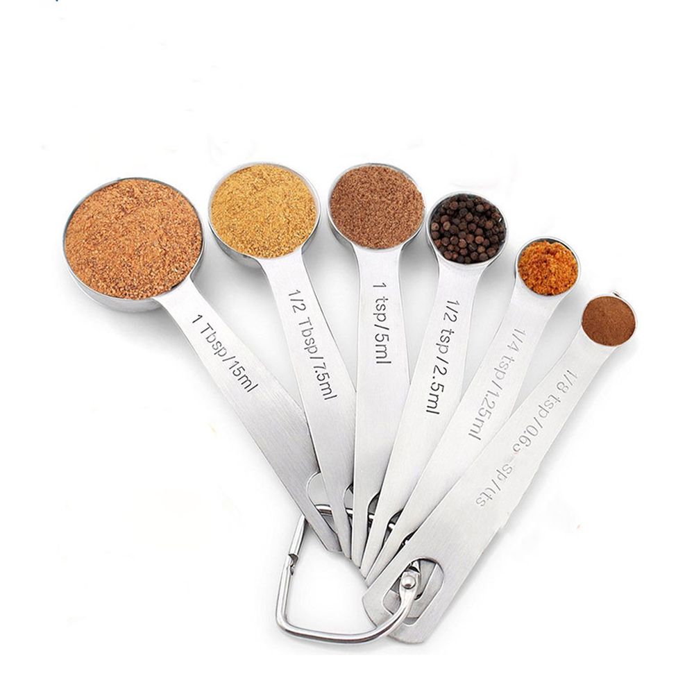 Stainless Steel Measuring Spoons Set For Measuring Dry