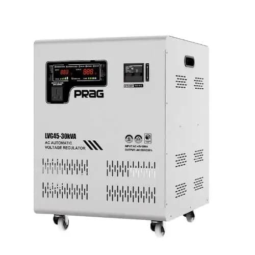 30kva 45-280 Relay Voltage Stabilizer DARK GREY