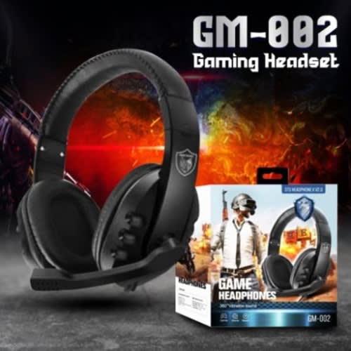 Hd Ergonomic Mic-Gaming Headphone - Black