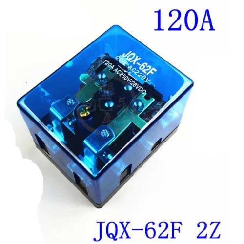 Jqx-62f 120a 220v Ac High Power Relay