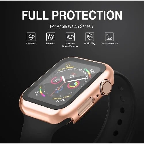 Bumper Case Protective Cover Frame For Iwatch Series 7 45mm