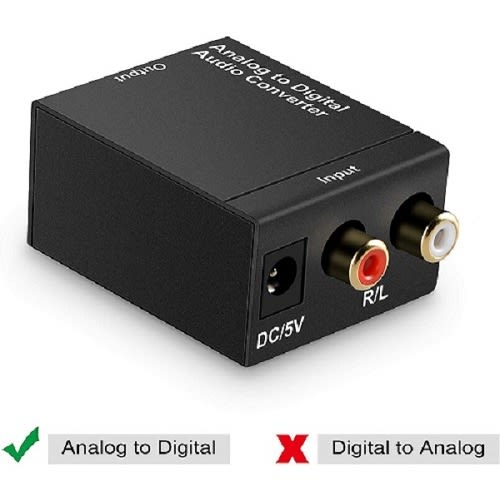 Analog To Digital Audio Converter