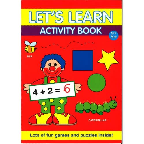 Let's Learn - Activity Book - Red