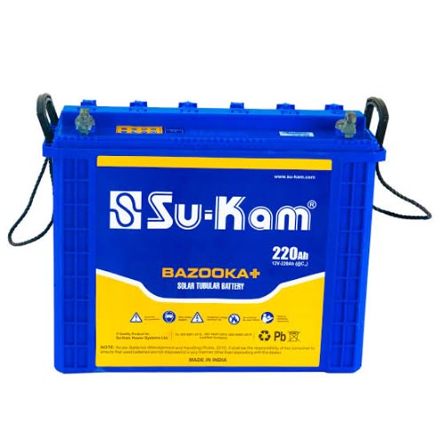 Su-kam Tubular Battery 220AH 12V