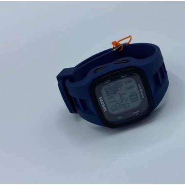 Digital Led Rubber Strap Mens Blue Wrist Watch