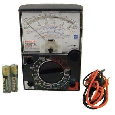 Analog Multimeter Continuity - 1000v Ac Dc Range - Yx-360trn
