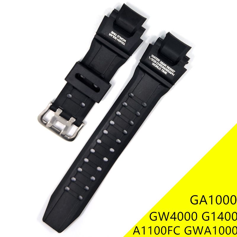 Pu Watch Band Strap For Casio G-Shock Ga-1000/gw-4