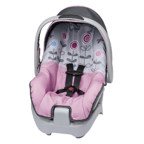 Infant Car Seat- Button Flower