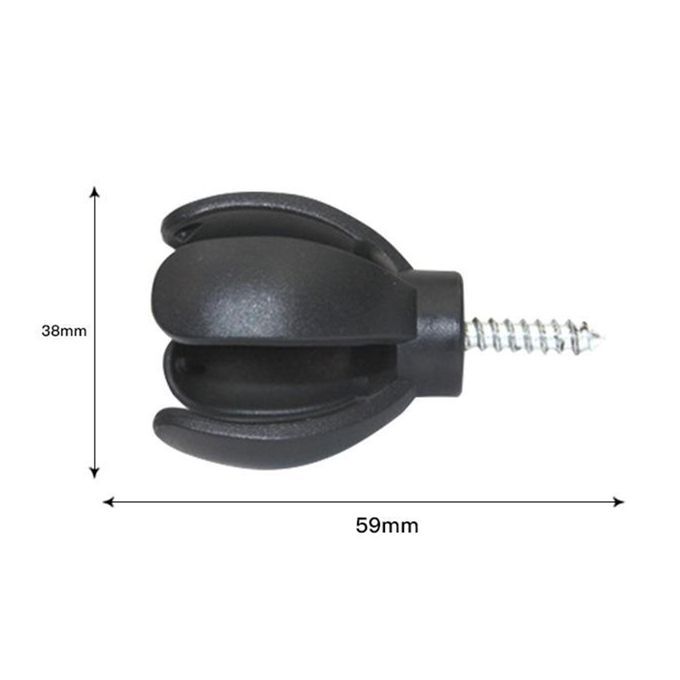 5x Durable 4-Prong Golf Ball Pick Up Retriever Golfball Grabber