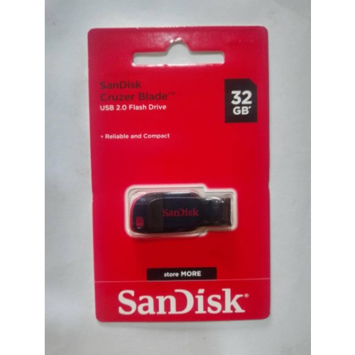 32GB Cruzer Blade Usb 2.0 Flash Drive