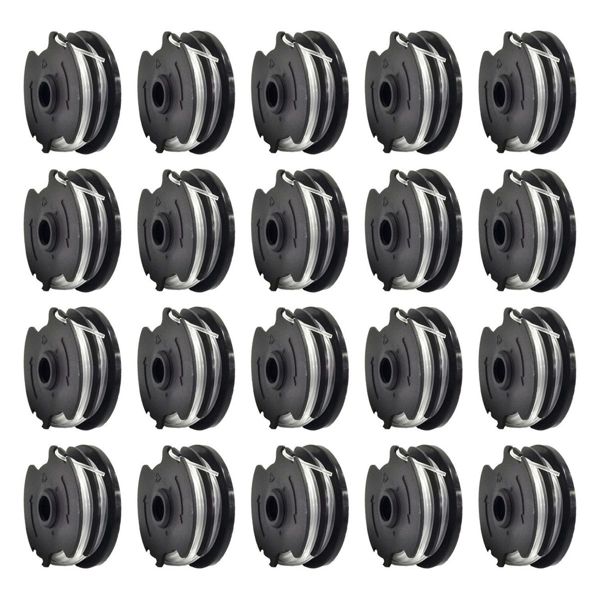 20Pcs Trimmer Spool for Cordless Grass Trimmer PRTA 20- C3
