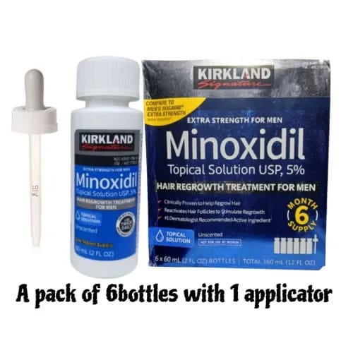 Kirkland Minoxidil 5% Extra Strength Hair Regrowth Treatment