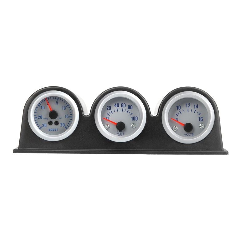 Triple Three Auto Car Gauge Meter Pod Holder Cup Mount 2