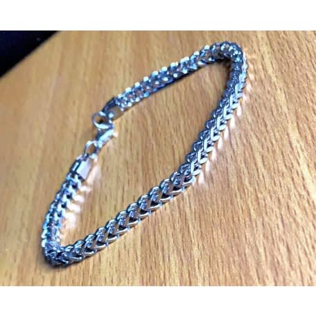 Stainless Steel Titanium Men's Bracelet Link