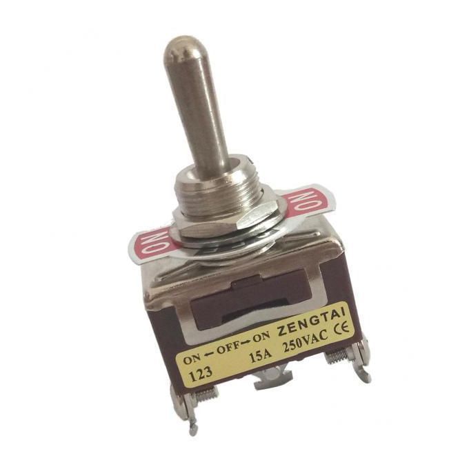 2xToggle Switch, SPDT On/Off/On 3 Position 3 Pins Momentary, AC 250V
