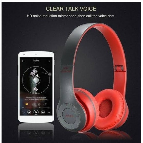 Foldable P47 Wireless Bluetooth Headphone