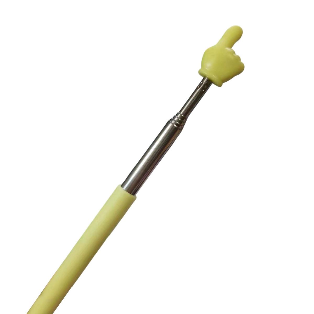 Break-resistant Metal Pointer Telescopic Handheld for Classroom Yellow