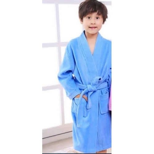 Children&rsquo;s Bathrobe - Blue