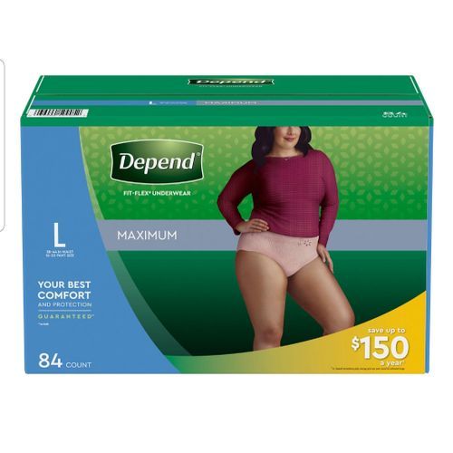 Flexi Fit Incontinence Underwear For Women  (Large) 84