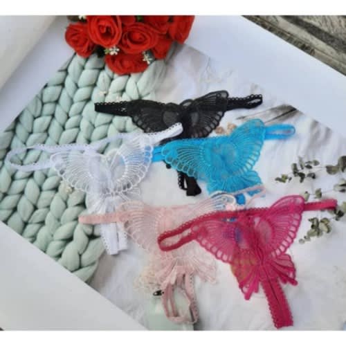 Woman Butterfly G-string - 5pcs