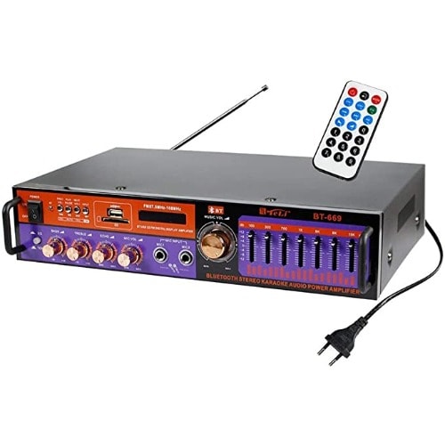 Bluetooth Audio Stereo Power Amplifier - Bt 669