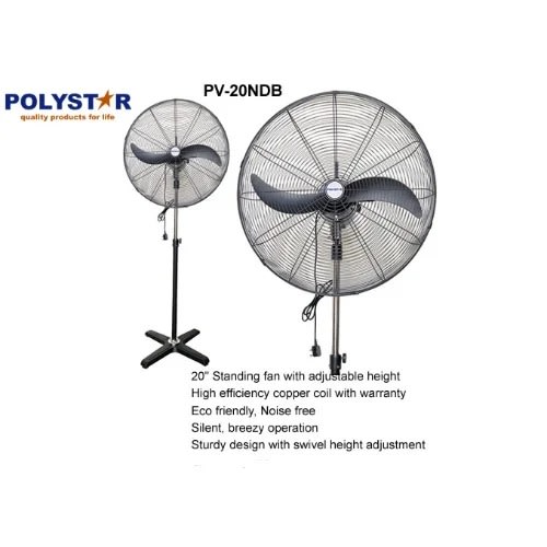 Industrial Fan - Black - 20"