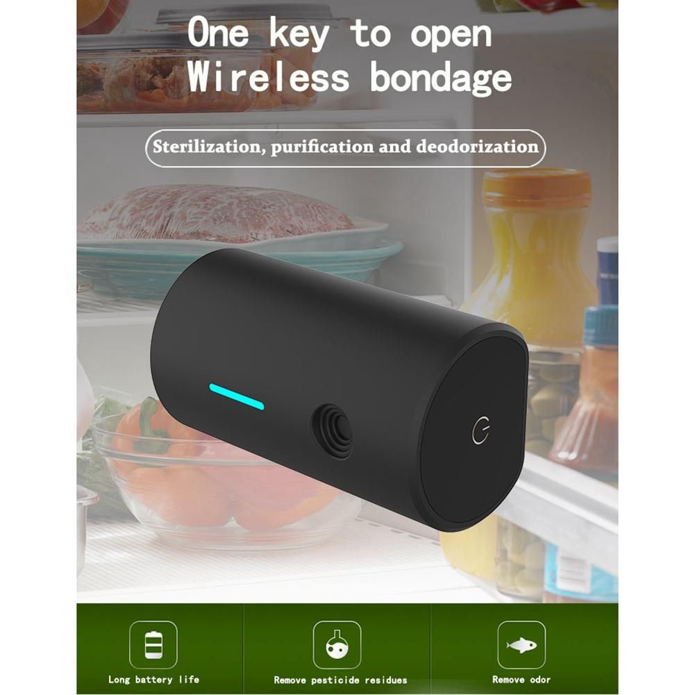 Home Air Purifier Portable Refrigerator Air Filter Desktop