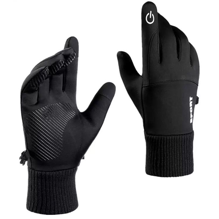 1 Pair Outdoor Wind-proof Warm Gloves